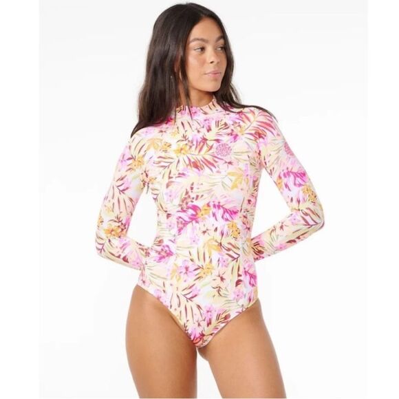 RIP CURL Copacabana UPF Surf Suit Multicolor One Swimsuit Size Small - Picture 1 of 10
